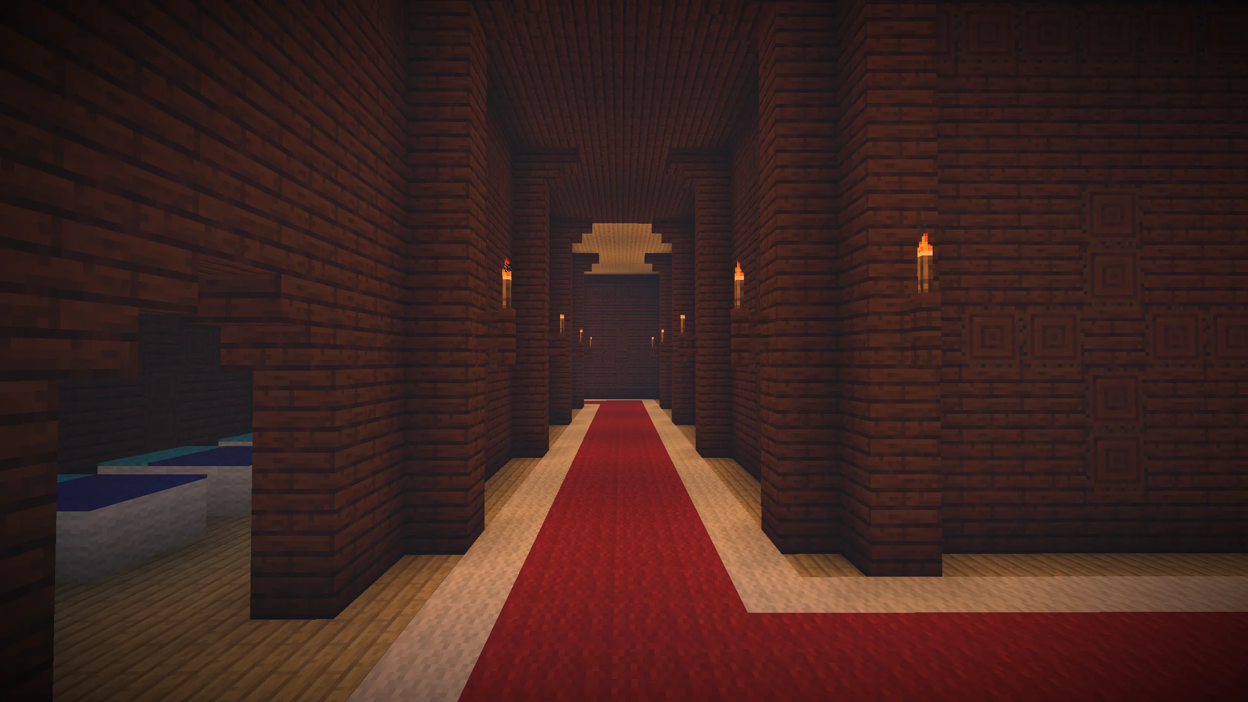 Интерьер в шейдер-паке Cozy Shader