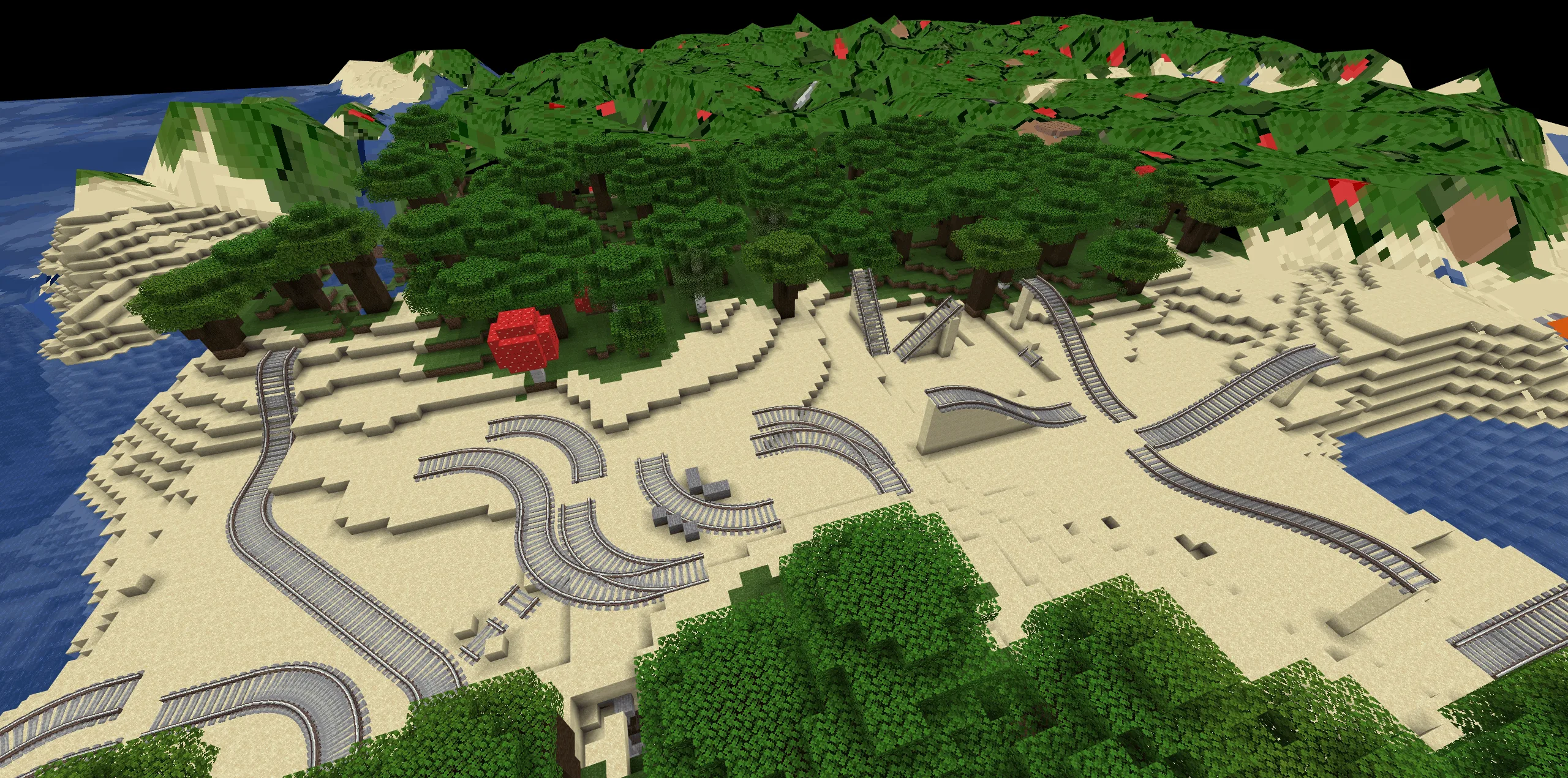 Рельсы в BluemapCreateEntityAddon
