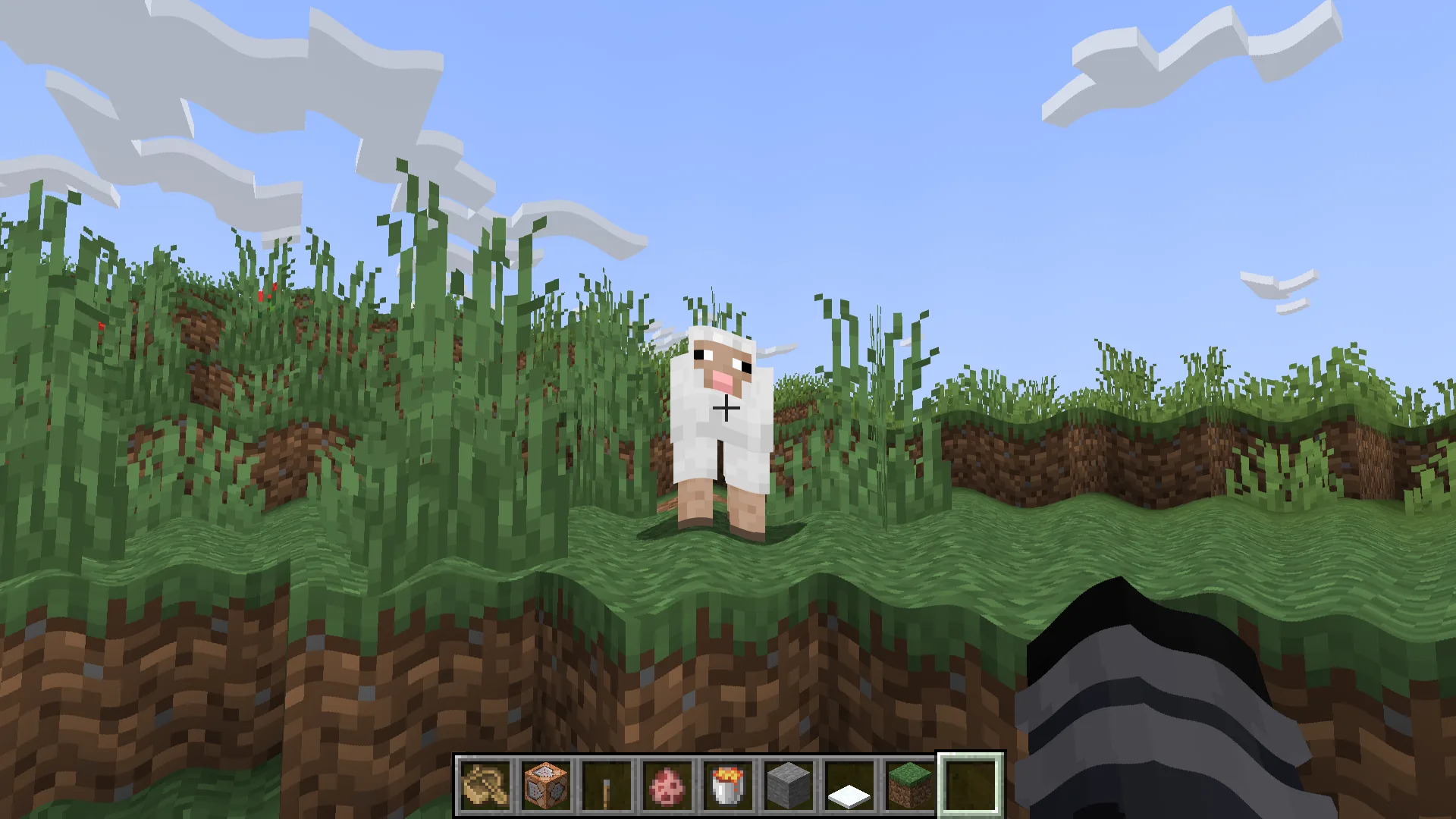 Волны, созданные шейдером Sinus Shader.