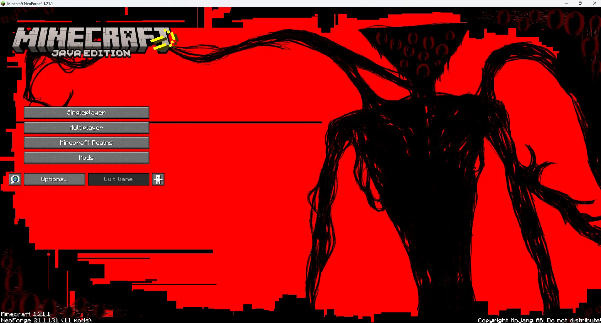 Кастомный фон главного меню для проекта The Broken Script.