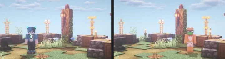 Ресурс-пак NyaPack: минималистичный дизайн брони.