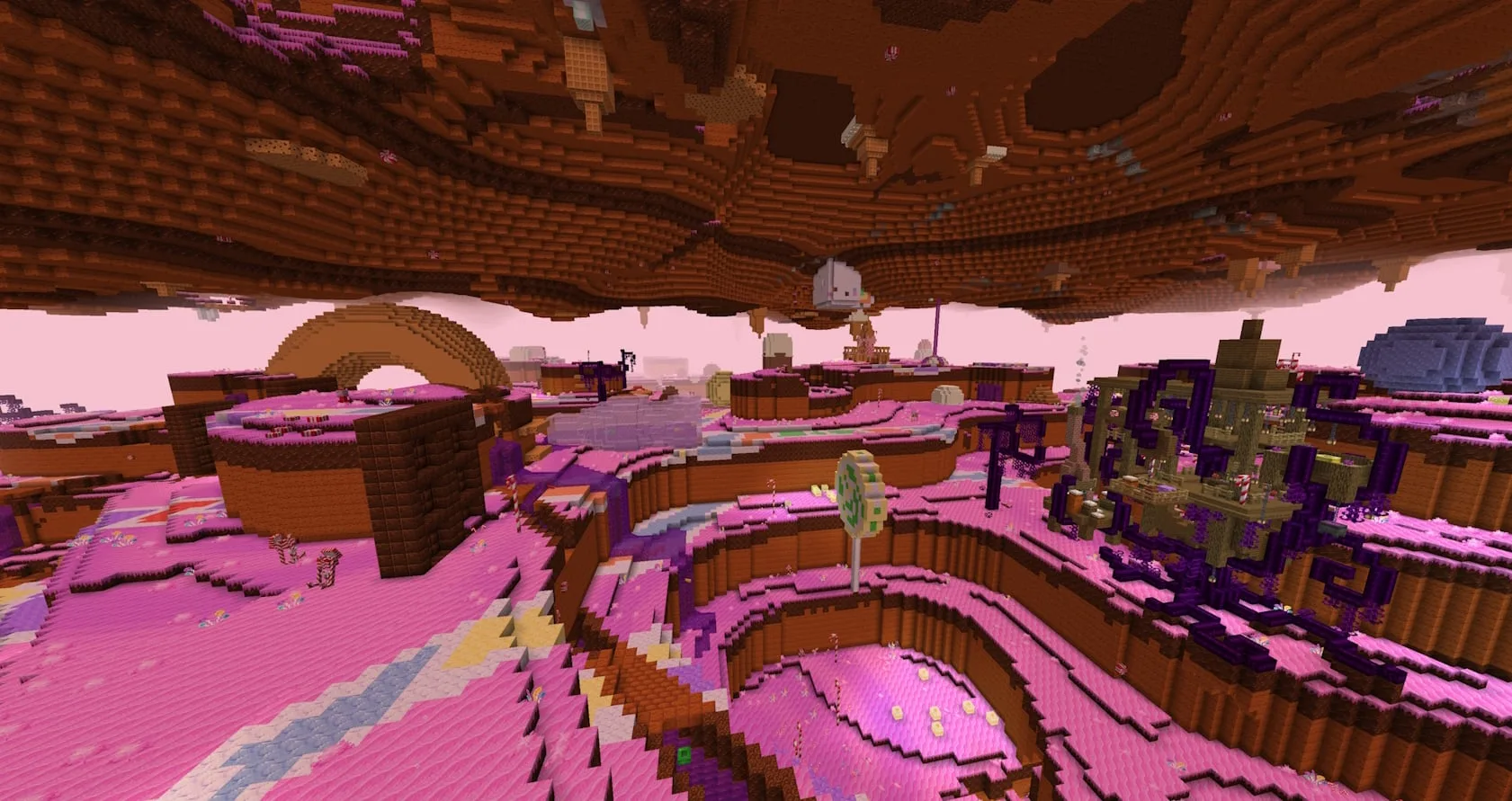 Пещера из конфет в моде Alex's Caves.