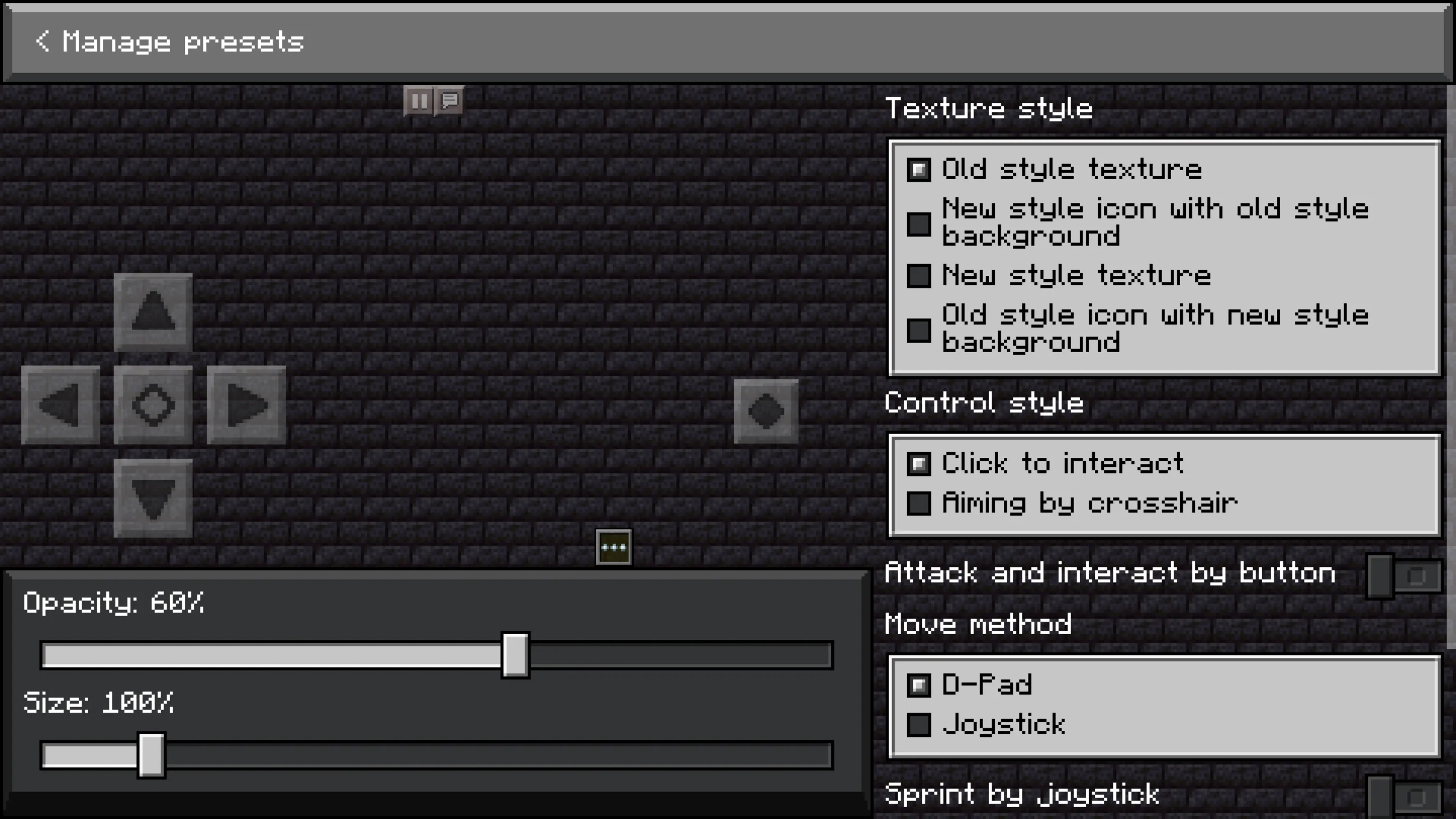 Easy to use customizable layout