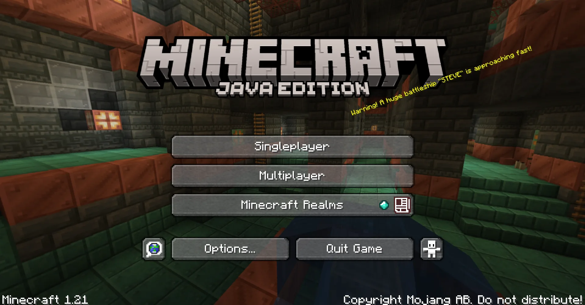 Стандартное прозрачное игровое меню BetterHotbar+