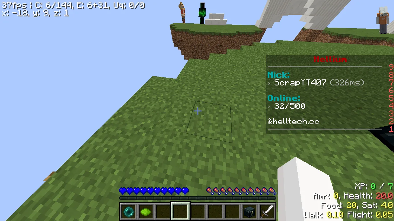 Синие индикаторы здоровья в ресурс-паке Blue