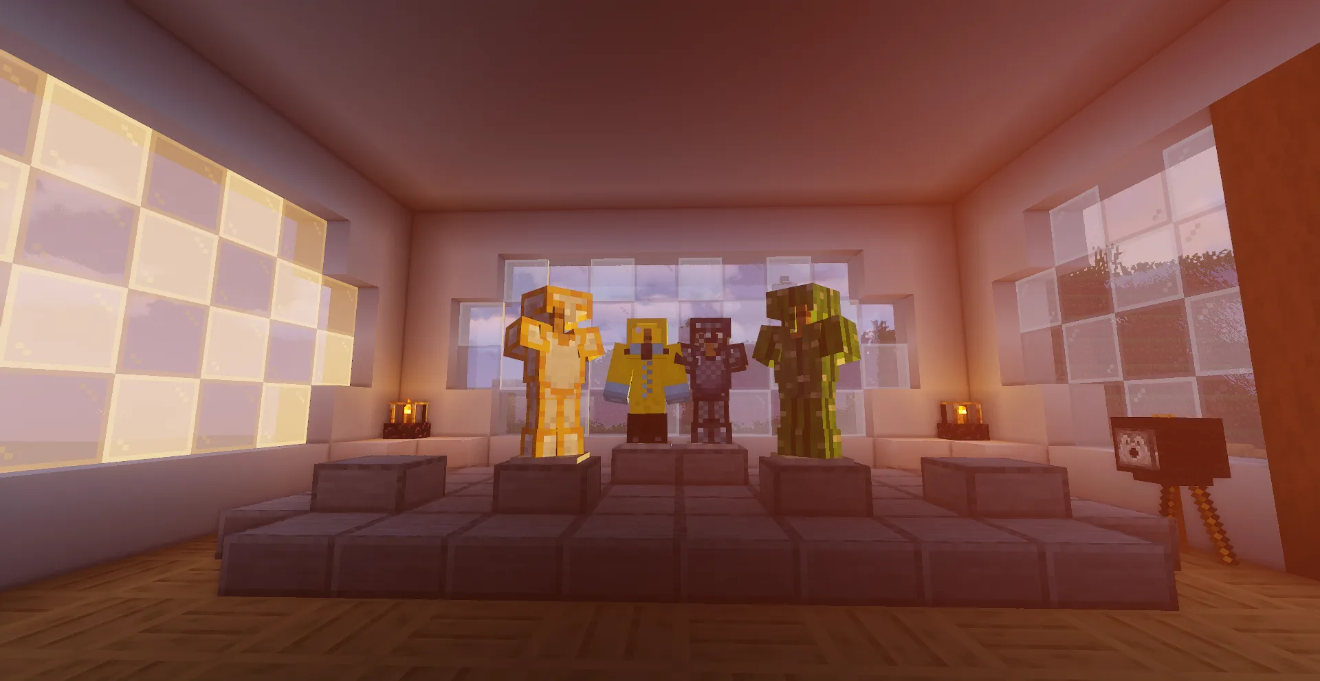 Комплект брони из ресурс-пака EpicTech: Slimefun Chronicles