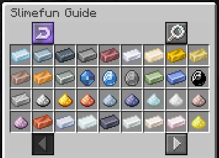 Игровые ресурсы из ресурс-пака EpicTech: Slimefun Chronicles
