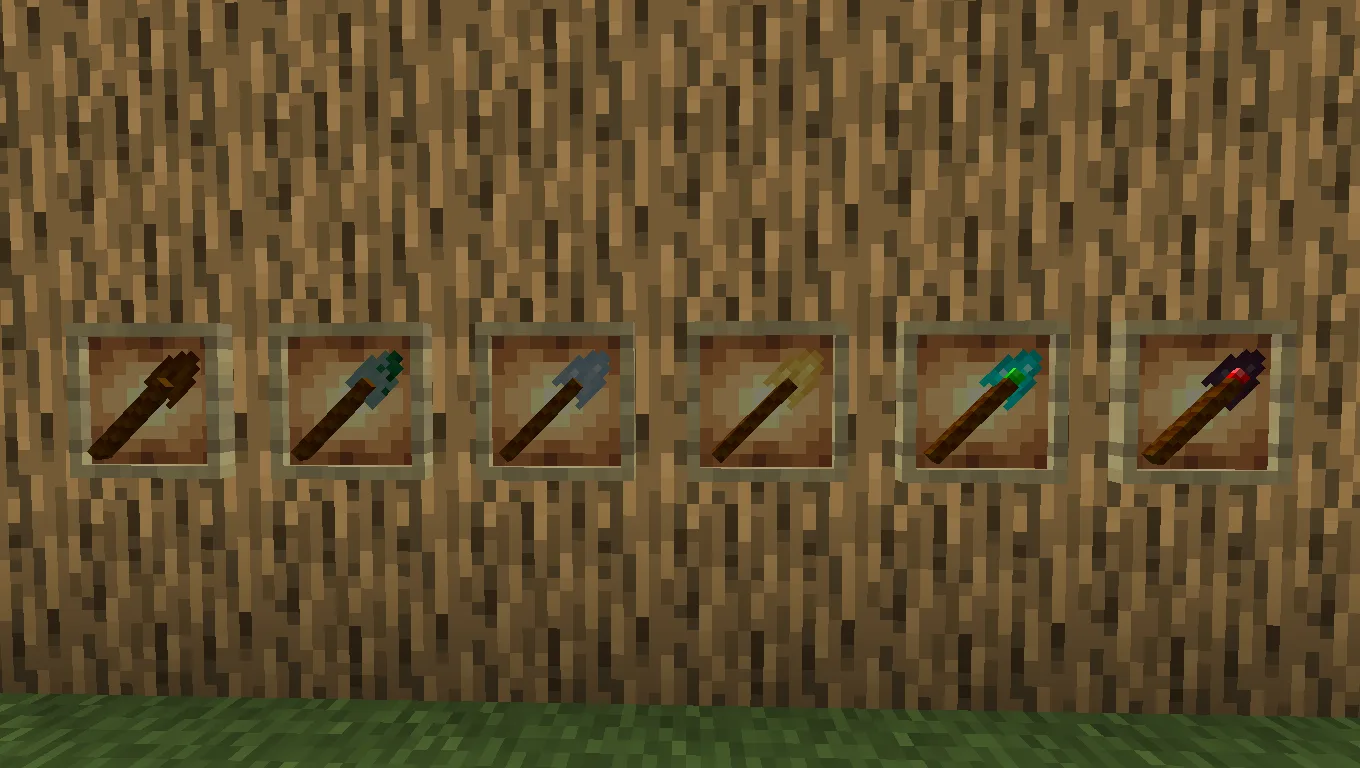 3D-модели лопат из ресурс пака 3D Tools