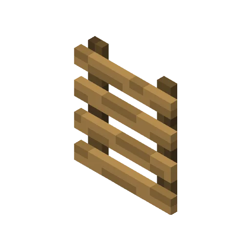 3D лестницы в стиле ванильного Майнкрафта.