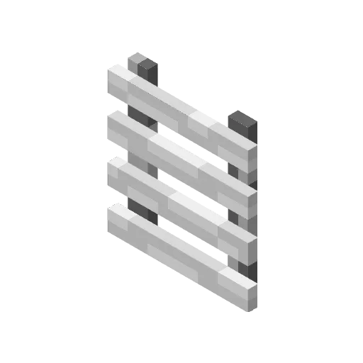 Железная лестница в Minecraft.