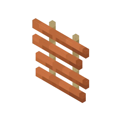 Акациевая лестница из мода Quark.