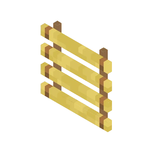 Бамбуковая лестница из мода Quark.