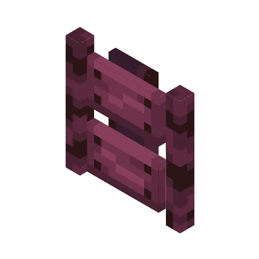 Алая 3D-лестница из мода Quark.