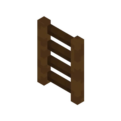 3D-лестницы из тёмного дуба.