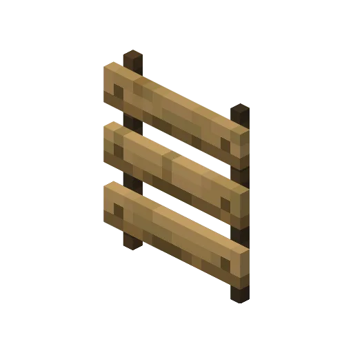 3D-лестница из веревочных досок с текстурой Chipped.