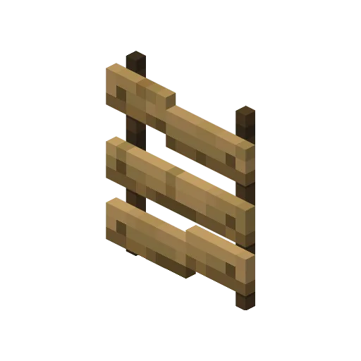 Изогнутая веревочная лестница с треснувшими деревянными ступенями.