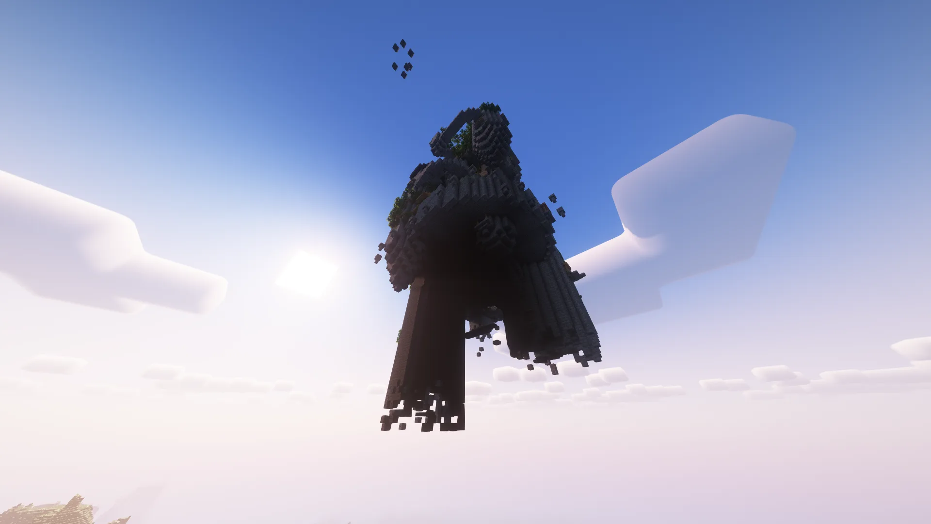 Подземелье в небесном стиле из проекта Katters Structures.