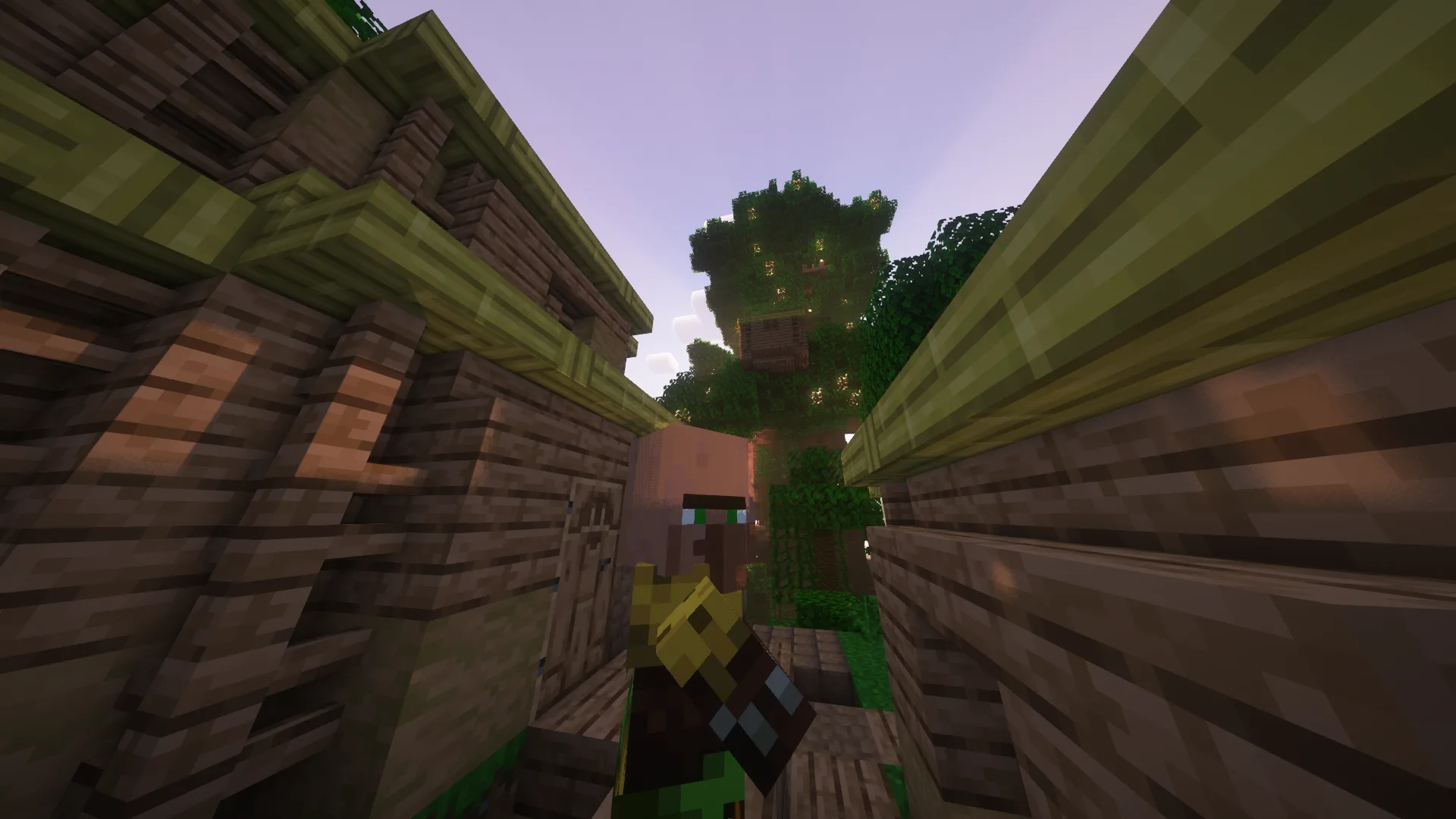 Деревня в стиле джунглей из проекта Katters Structures.