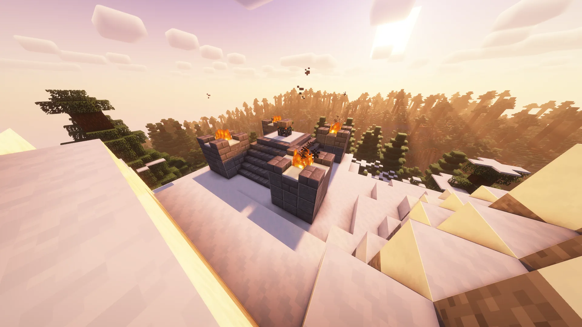 Мини-подземелье из мода Katters Structures, вариант 2.