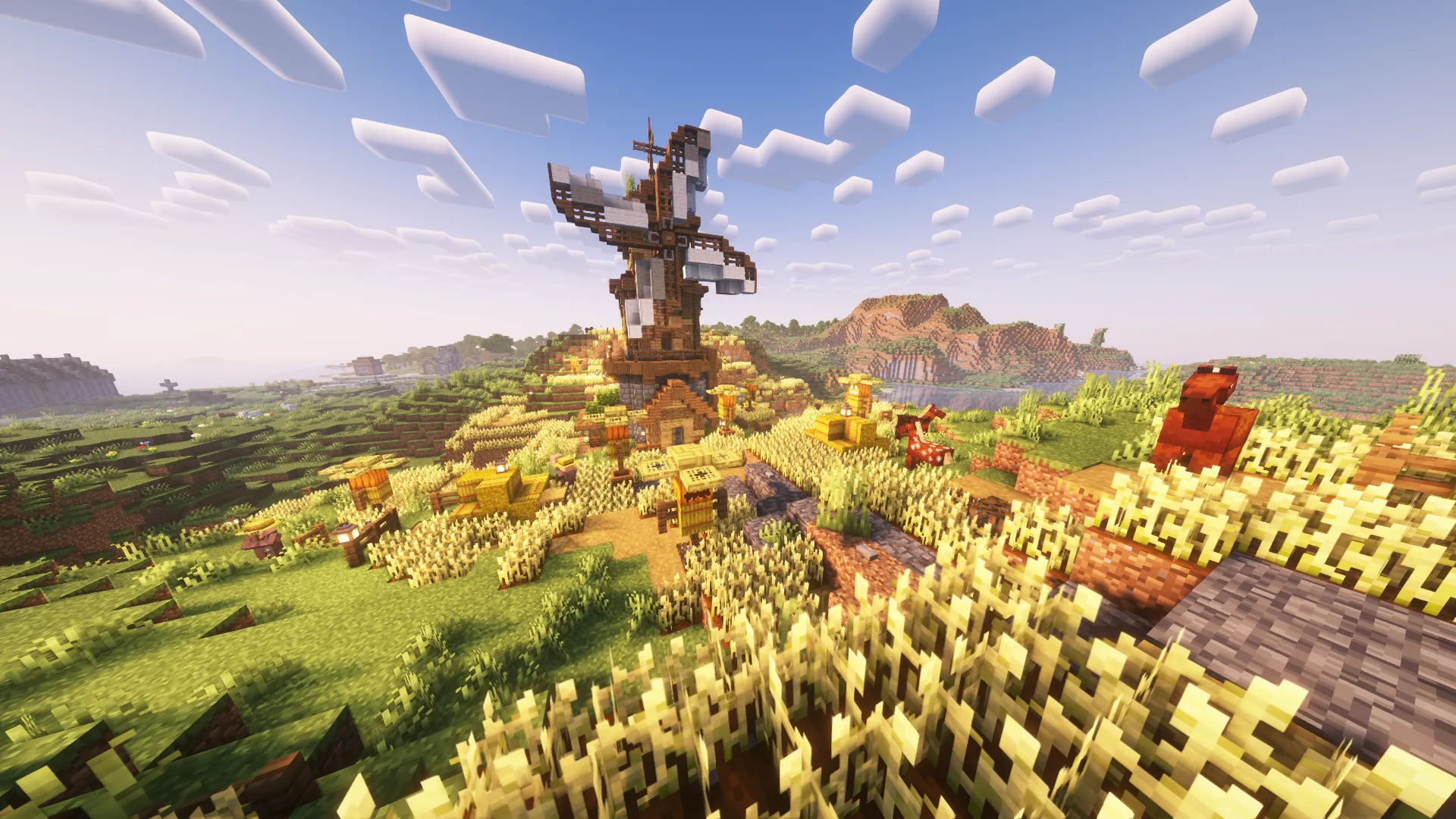 Ветряная мельница из проекта Katters Structures.