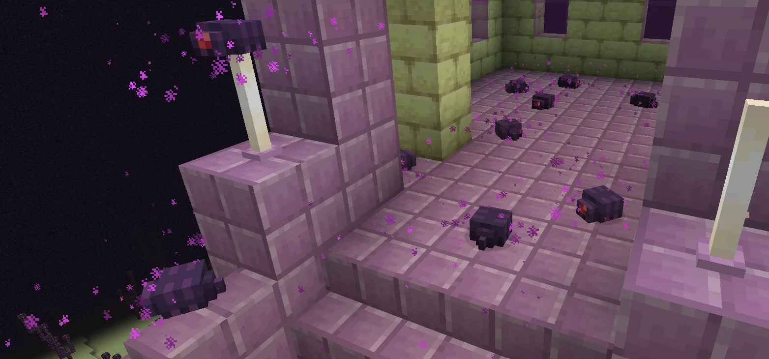 Эндермиты в городе Края