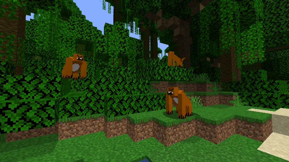 Обезьяний крот из мода Mole Mod