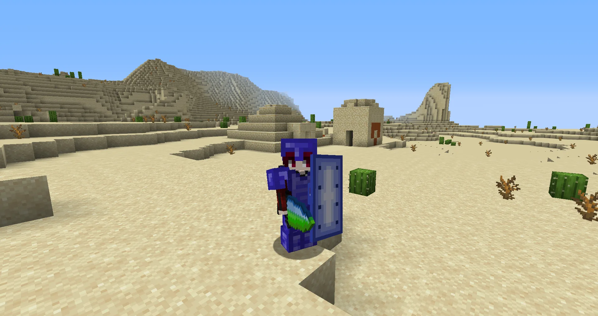 Титановое снаряжение в моде Fable-Mod с эффектом отравления у меча