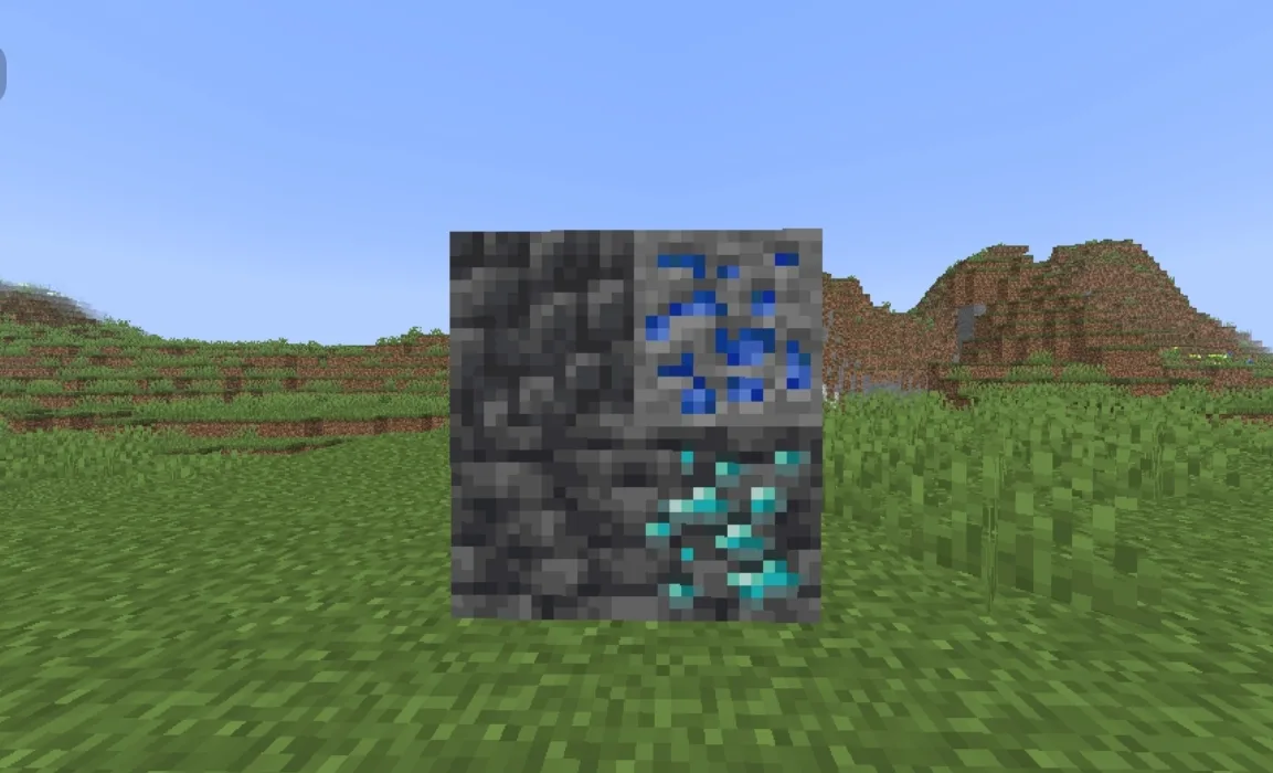 Оригинальная текстура незерита без пакета NetheriteStoneFix