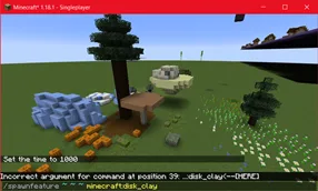 Команда /spawnfeature для тестирования генерации игровых объектов