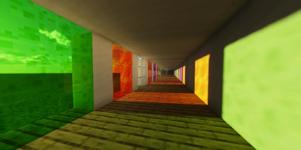 Pyvtron VX шейдер: вода и листва.