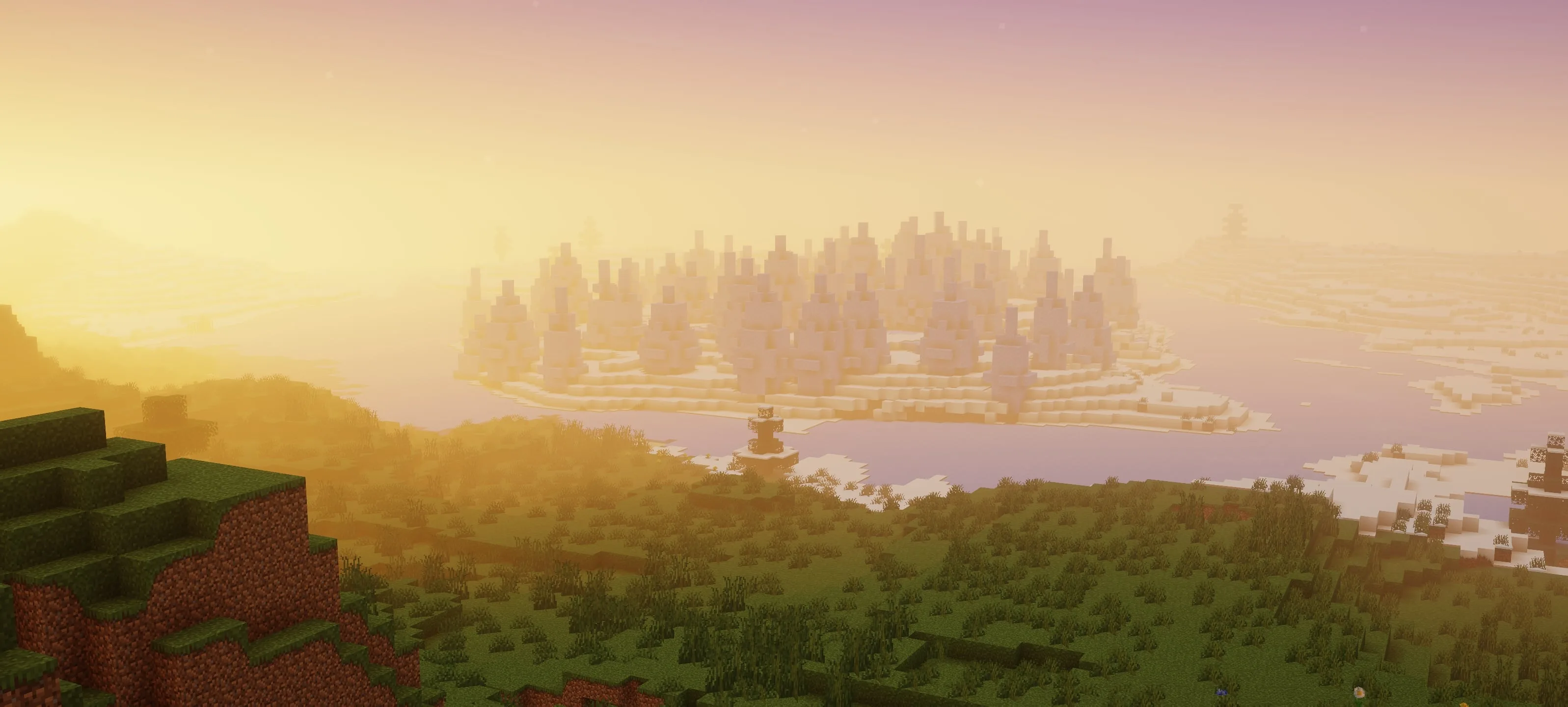 Potato Shaders, шейдеры для Minecraft.