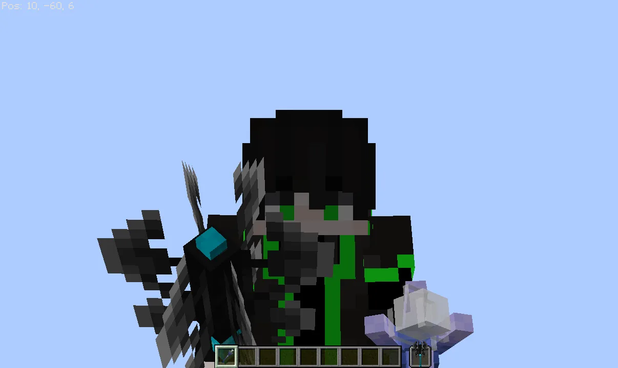 Демонстрация 3D-модели булавы из ресурс-пака Mace 3D