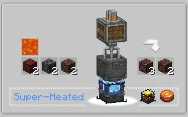 Рецепт крафта древних обломков в моде Create: Duxo's More Renewables