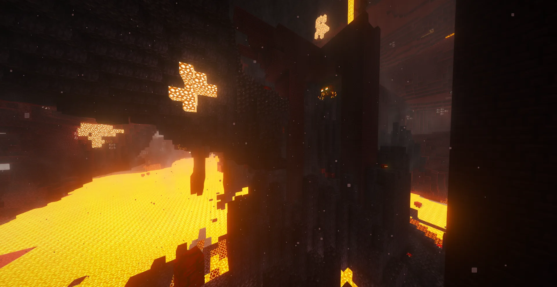 Биом базальтовых дельт в Blackstone Hellish Expansion