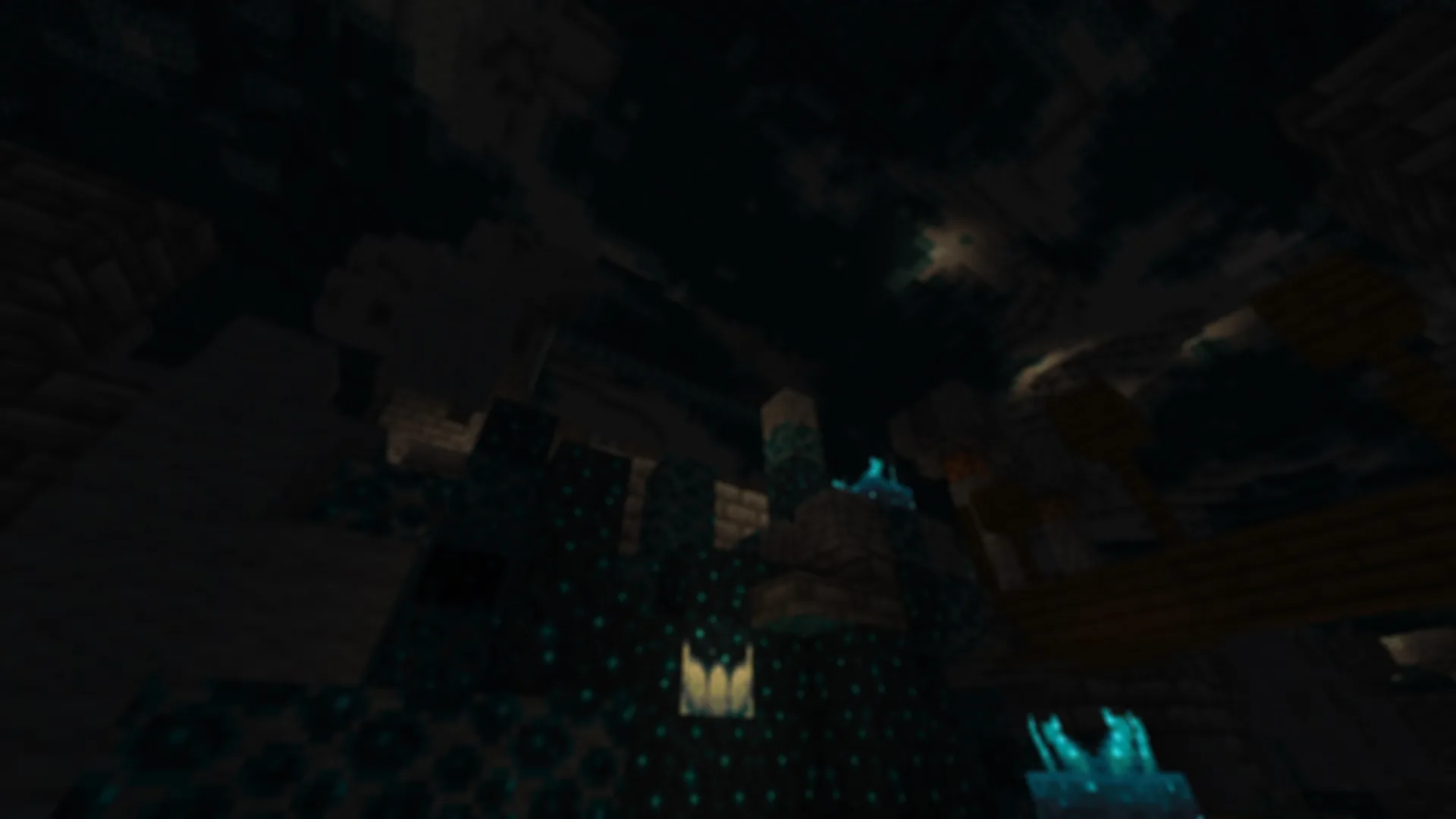 Древний город в Minecraft из мода CodeLib.