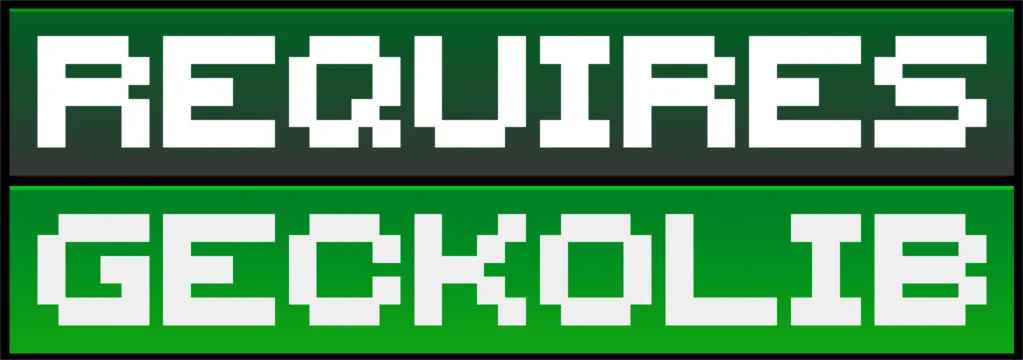 Мод Beavery требует установки GeckoLib