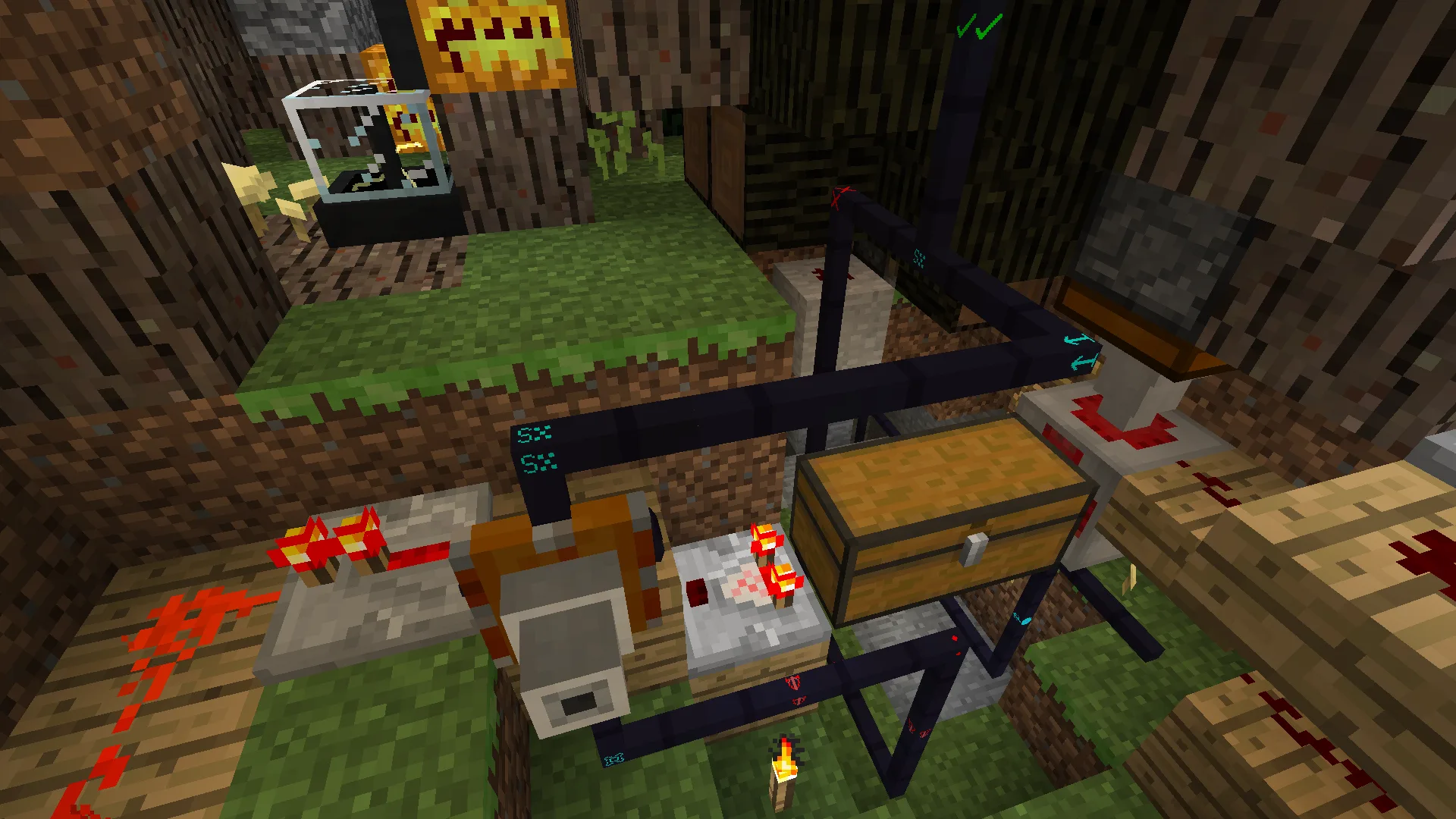 Управление маленькими роботами в моде Factorization