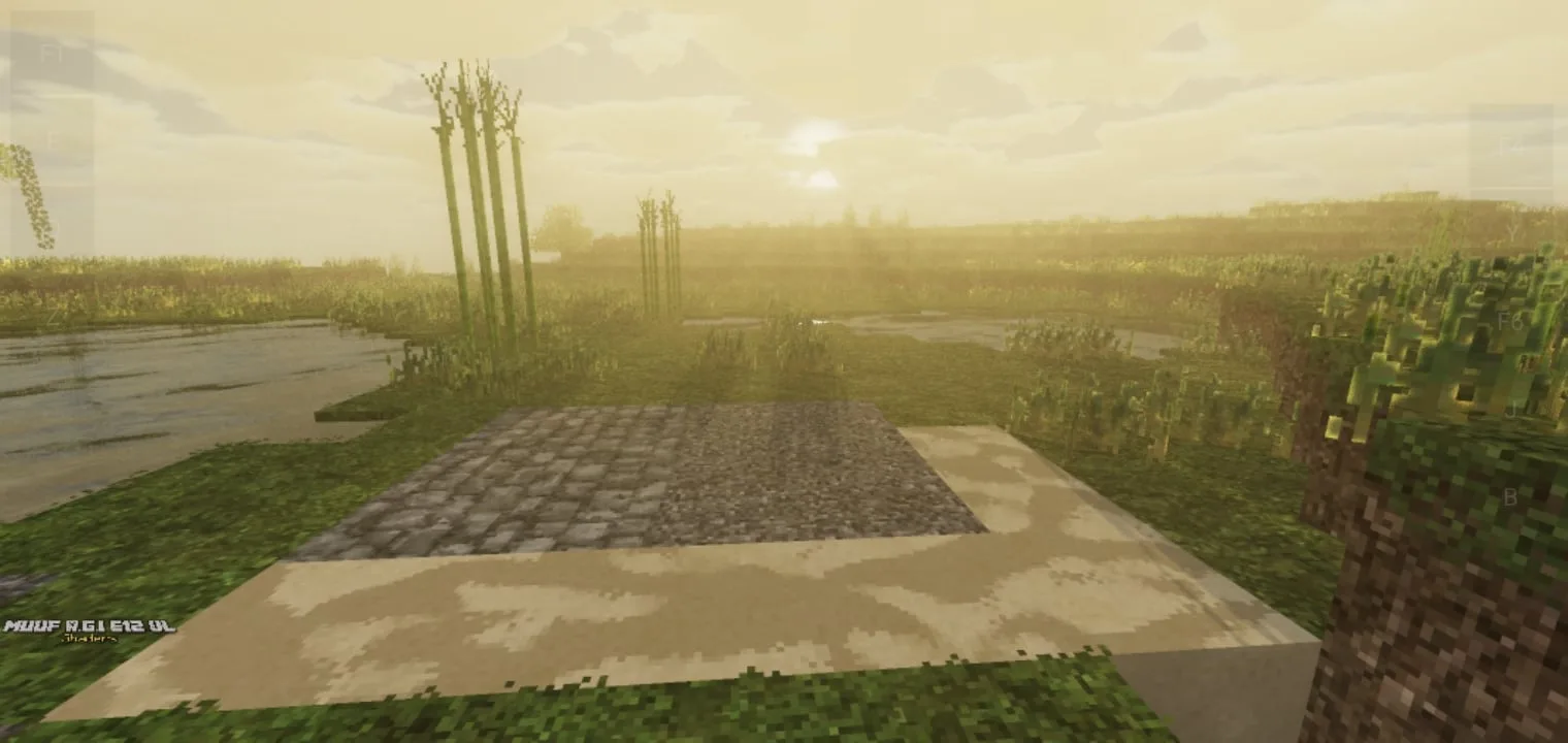 Muuf A.G.I Shaders с текстурой Patrix и обновлением PBR.