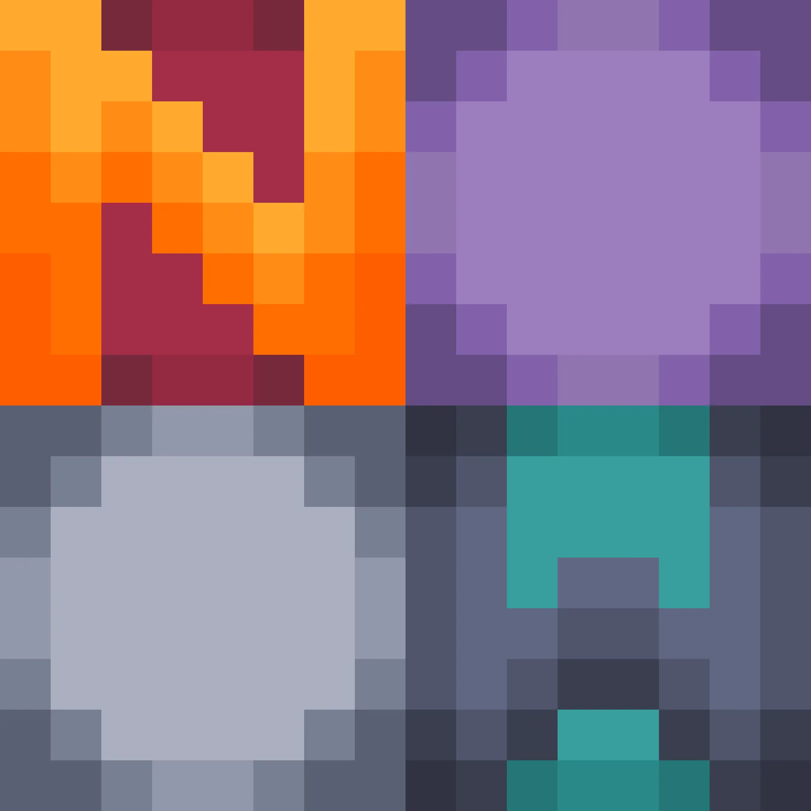 Логотип проекта Nether Weather в 2D-стиле.