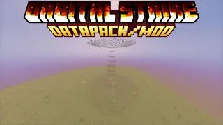 Орбитальная пушка в Minecraft.