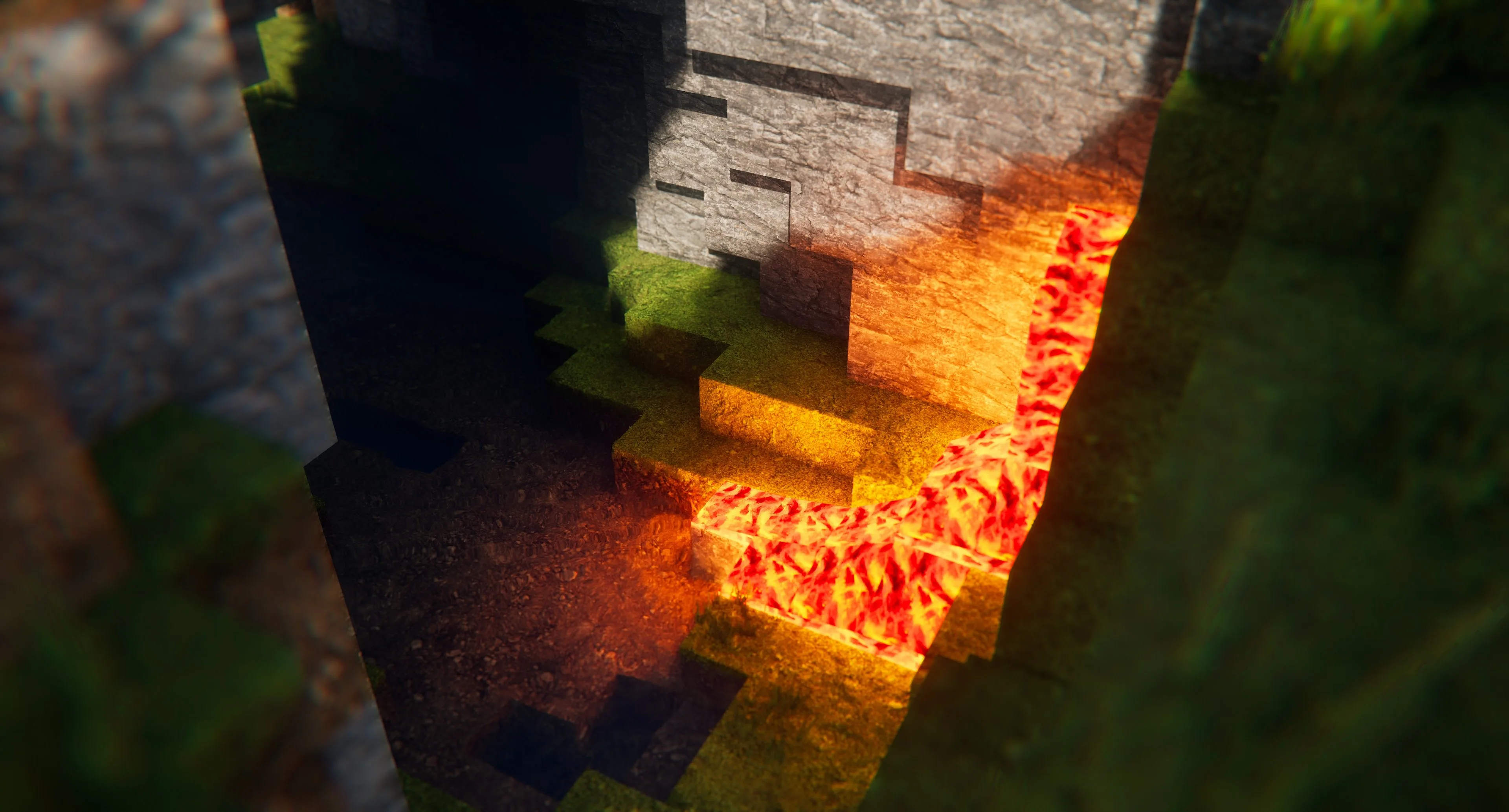 Kappa Shader в Minecraft.