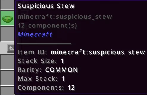 Интерфейс мода AdvancedToolTip