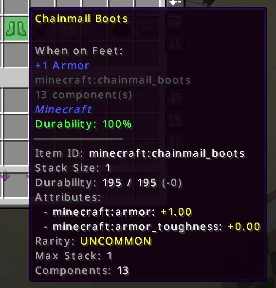 Меню настроек AdvancedToolTip
