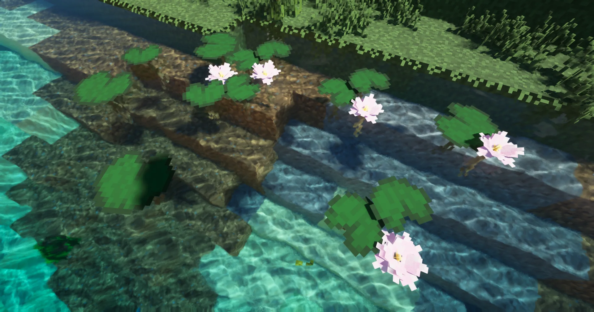 Кувшинка из текстур-пака 100%Better.