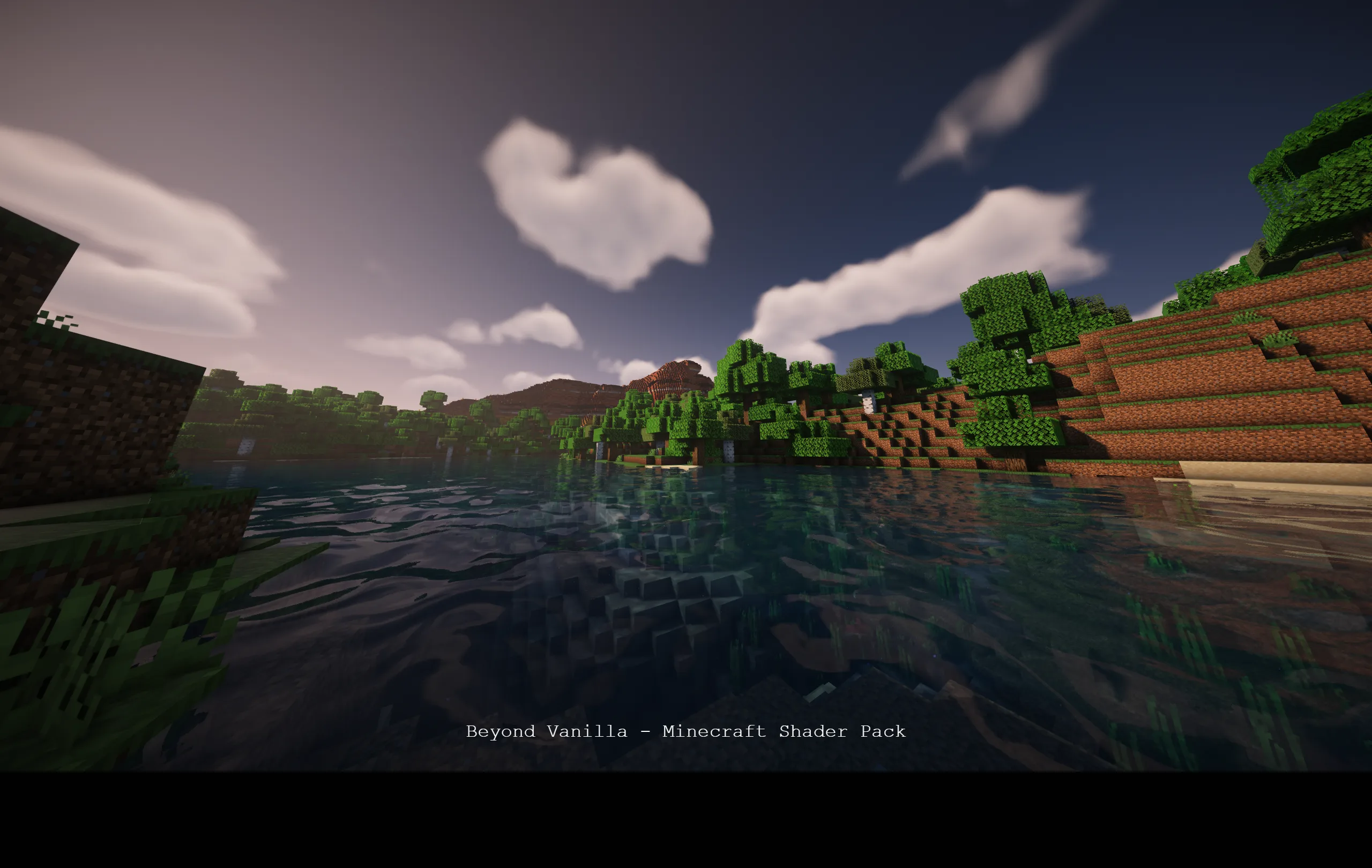 Shader cover для проекта Minecraft Beyond Vanilla