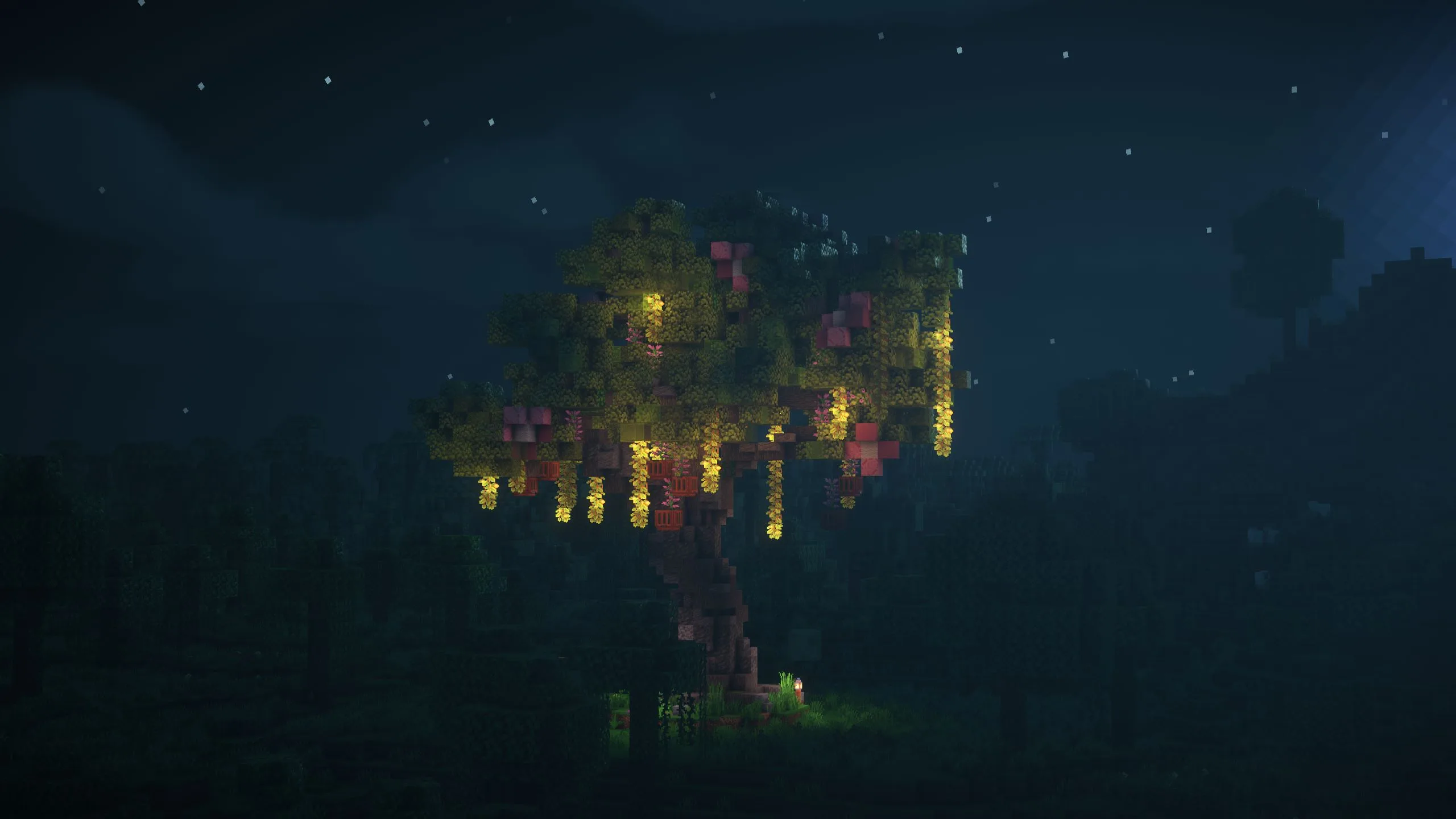 Дерево в Minecraft Beyond Vanilla.