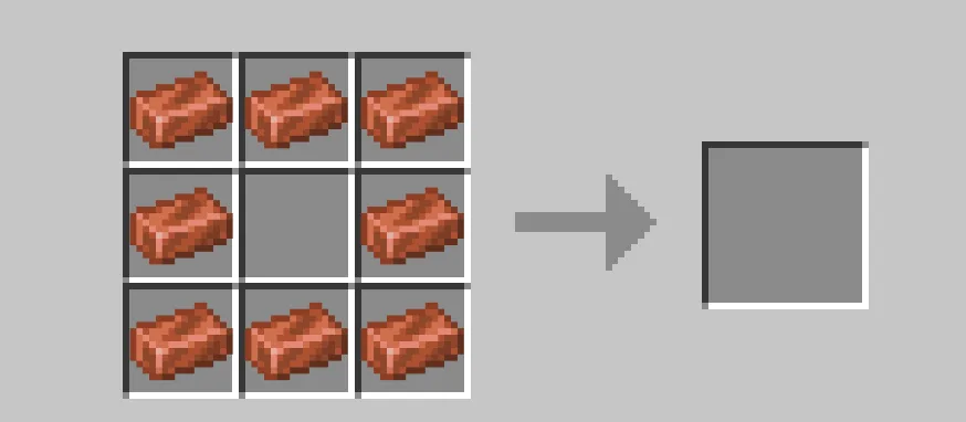 Крафтовая медная броня для наутилуса