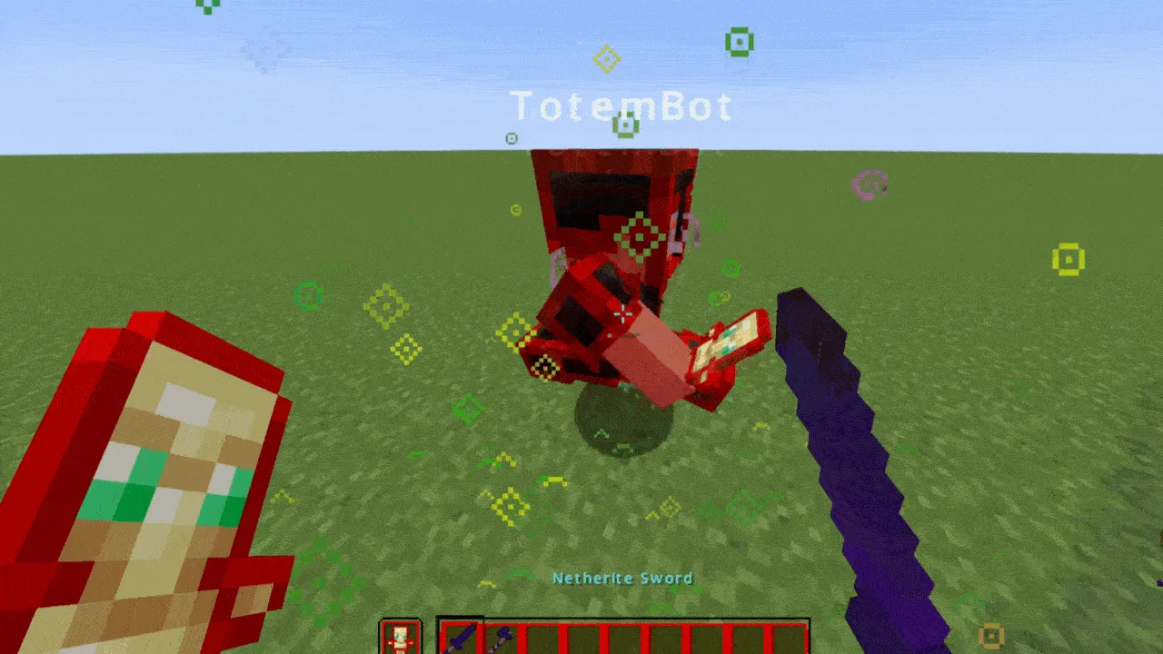 Демонстрация частиц в ресурс-паке Akeara