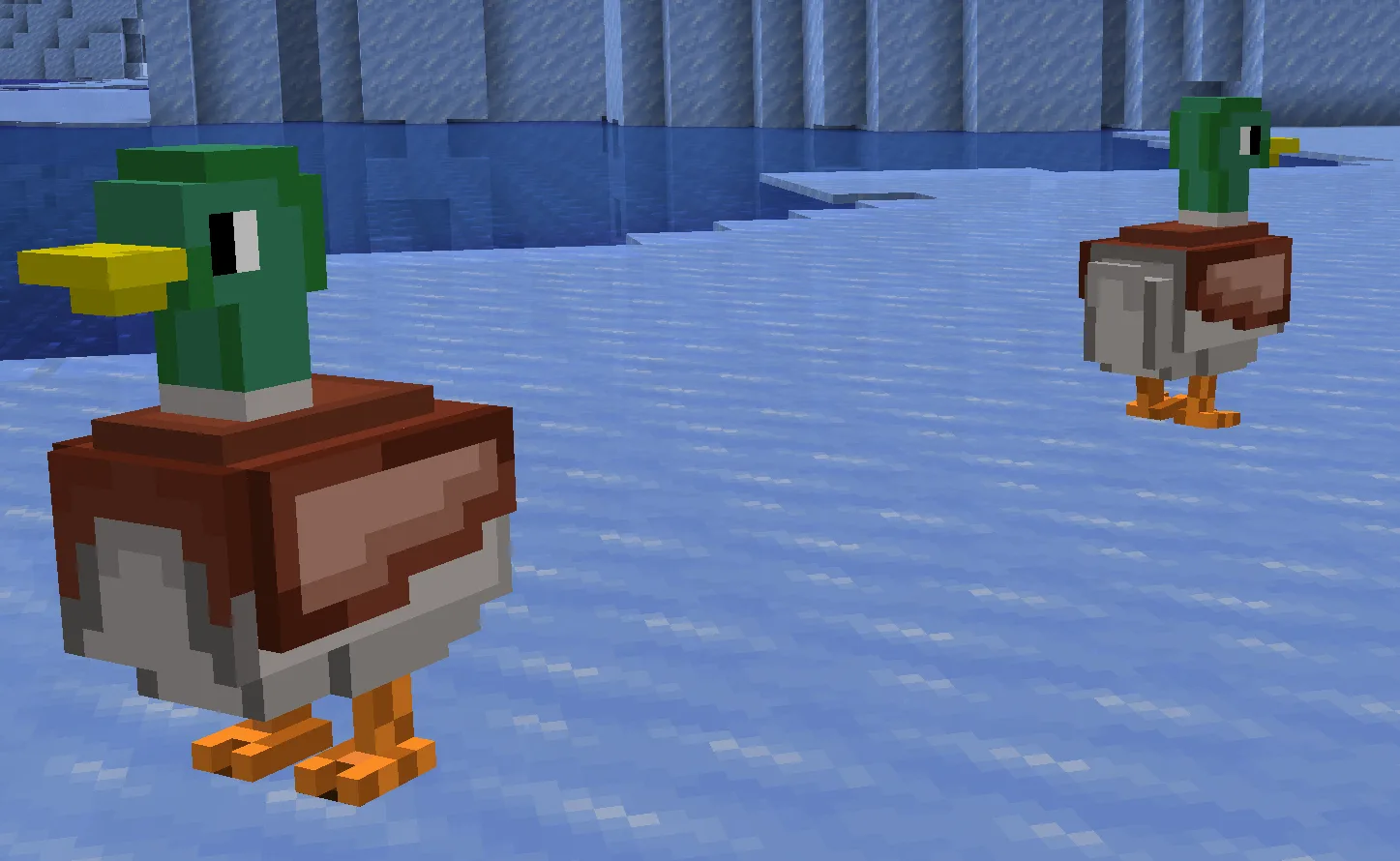 Обычные и дикие утки из мода Duckmod