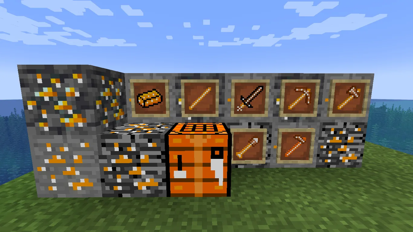 Предметы из мода Build Command Block